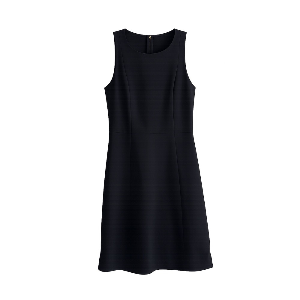 NWT Kate Spade Paneled Ponte Dress XS Black Little Black Dress MSRP $198